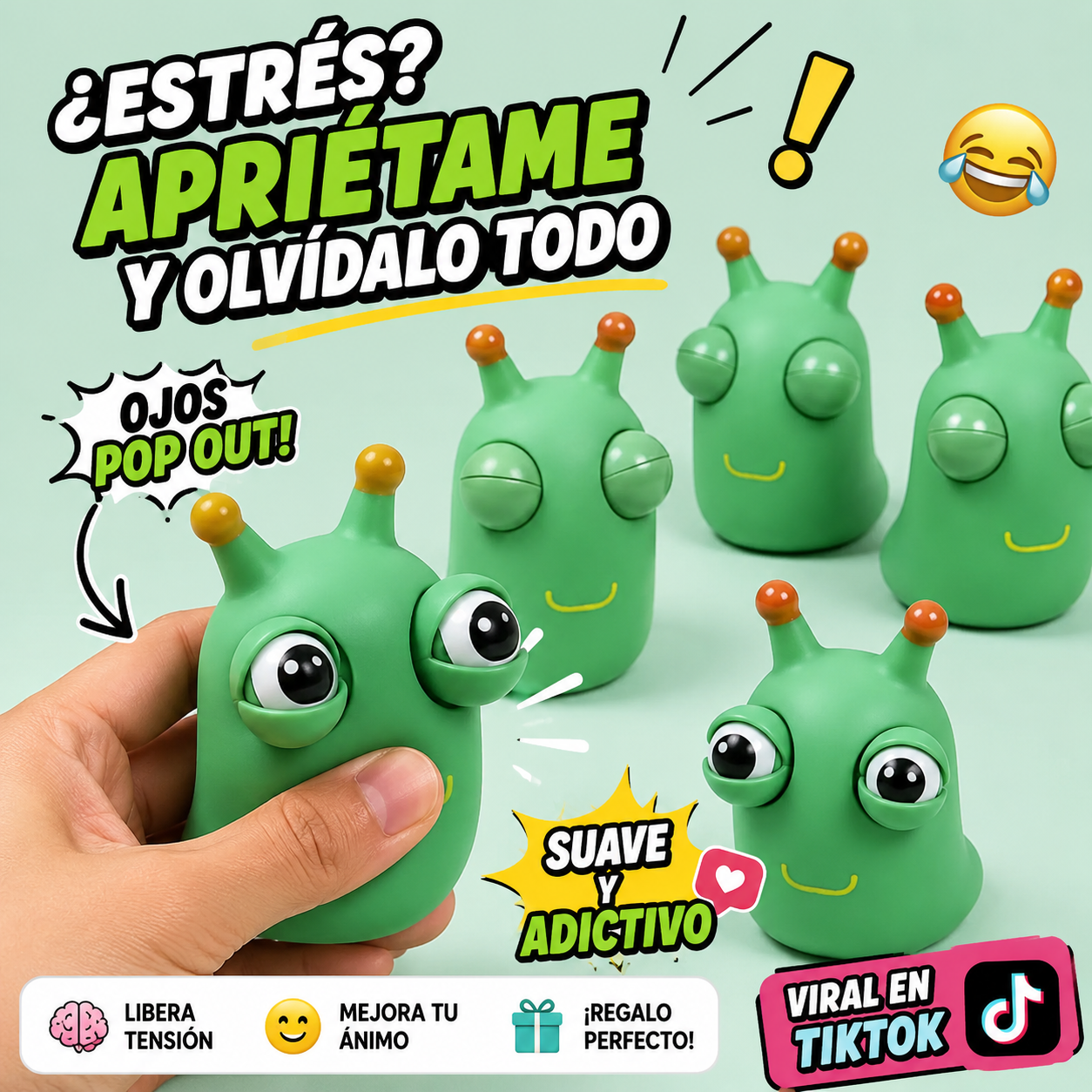 Slugy | Gusano Antiestrés Viral